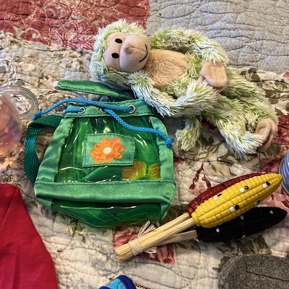Lot RARE American Girl Doll Clothing & Accessories Set birthday cake camping ++ - Picture 4 of 8